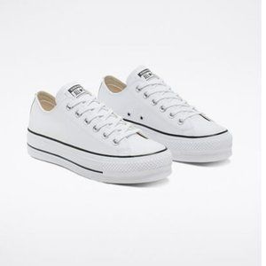 Chuck Taylor All Star Lift Platform Leather Sneeker - 7